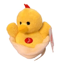 Hug Fun ~   Baby Chick in Shell Plush w/Beep Sound
