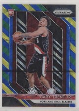 2018-19 Panini Prizm Choice Blue Yellow & Green Prizm Gary Trent Jr #71 7rd