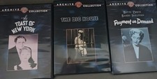 3 Warner DVDS Archive Collection 'Big House', 'Toast NY', 'Payment on Demand'