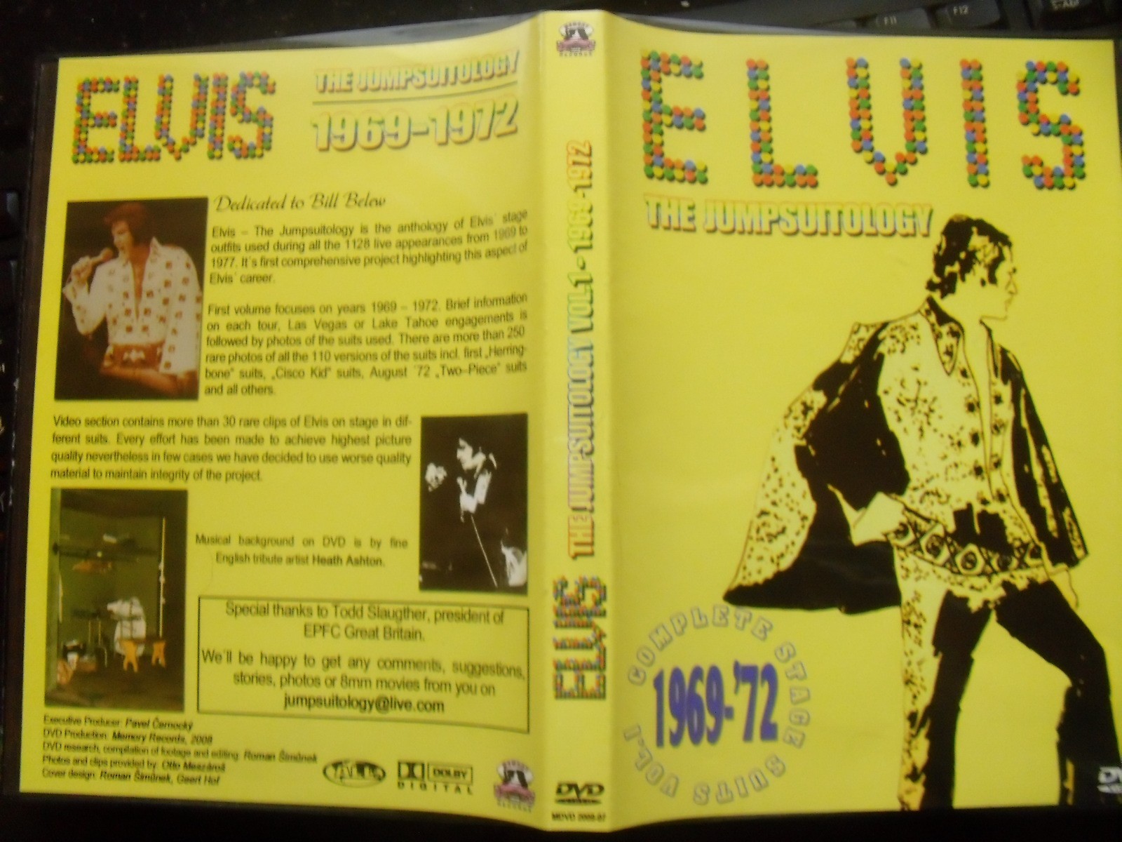 Elvis DVD: Jumpsuitology- Elvis rare live Performances 70s