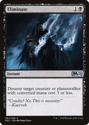 Eliminate [Core Set 2021] Magic MTG