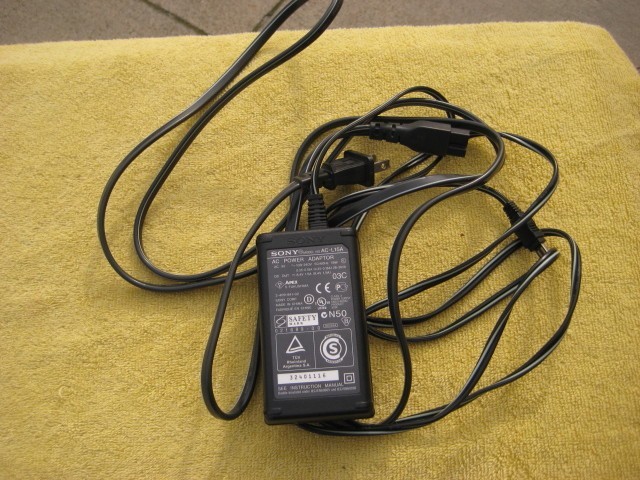 Genuine OEM Sony AC Adapter Power Supply Fits AC-L15B AC-L15A AC-L15 AC-L100