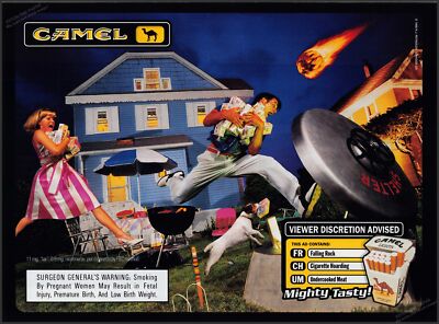 Camel Cigarettes 1970s Print Advertisement Ad 1972 Mr. Stanley's Hot Pants Australia