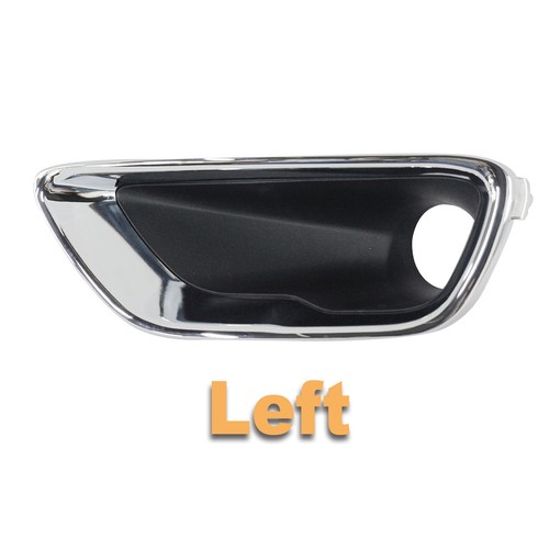 Front Bumper Fog Light Cover Bezel Chrome Left For Jeep Grand Cherokee 2017-2020 - Picture 4 of 11