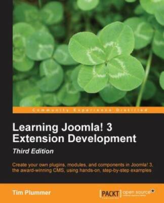 Learning Joomla 3 Extension Development-Third Edition - Paperback - VERY GOOD