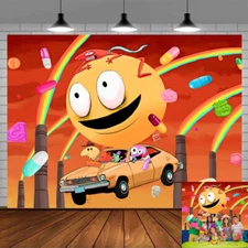 Smiling Friends Party Decor Party Decor Backdrop Banner Background Vinyl 7x5ft