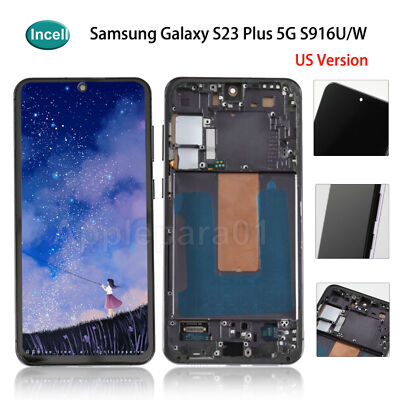 Incell For Samsung Galaxy S23+ Plus 5G SM-S916 LCD Display Touch Screen Assembly