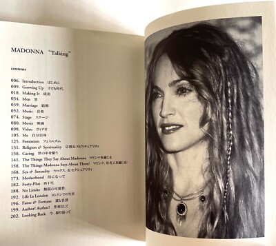 MADONNA TALKING JAPAN BOOK 2006 C03 | eBay