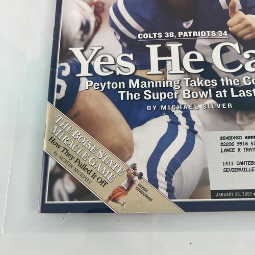 Sports Illustrated Magazine - January 29, 2007 Yes, He Can - Picture 5 of 6