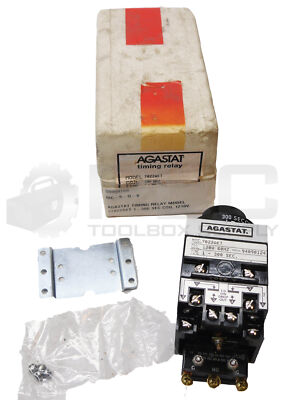 NEU AGASTAT 7022AKT Zeitrelais Timer 120V 60Hz 1-300SEC *READ*