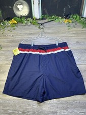 Islander Swim Shorts Size Extra Large XL 38-40 NEW WITH TAGS Blue Swim Trunks
