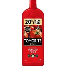 Tomorite 1.2L Levington Liquid Concentrate Tomato Feed Food Pot Plants 20% Extra 4.99 per litre