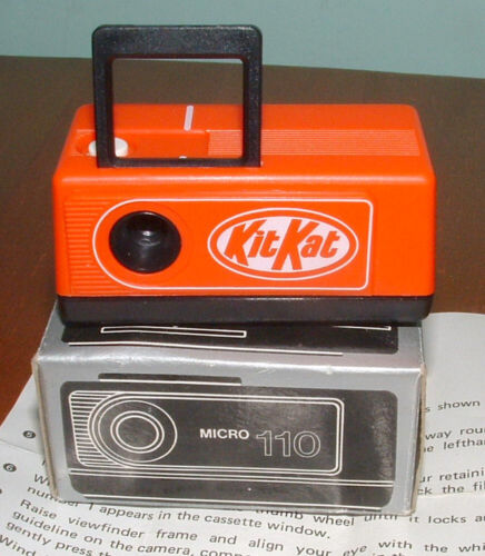 Vintage Kit Kat Nestle 110 Miniaturkamera verpackt + Anleitung - Bild 1 von 4