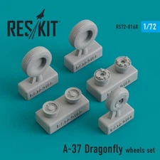 1/72 Reskit RS72-0168 Cessna A-37 Dragonfly wheels set