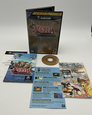 The Legend of Zelda Wind Waker GameCube CIB w/All Inserts/Manual Clean Works EUC