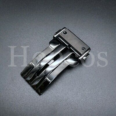Details about   24MM DEPLOYMENT CLASP BAND STRAP BUCKLE FOR 44MM-45MM HUBLOT BIG BANG BLACK PVD 