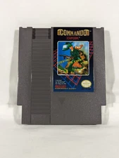 Nintendo NES Commando Capcom NES-CO-USA 1989 Cart Only Cleaned Working