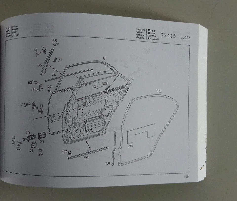 Catalogo Immagini/Catalogo Ricambi Mercedes Classe E W210 E200/E230 Ecc. Di - Immagine 4 di 4