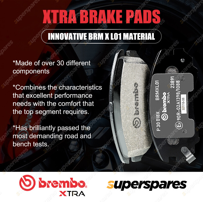 4pcs Front Brembo Xtra Brake Pads for Skoda Karoq GT Superb Octavia Kodiaq eBay