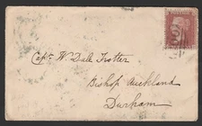 KAPPYSSTAMP 11718-34 GREAT BRITAIN LADIES COVER SCOTT 20 BISHOP AUCKLAND DURHAM