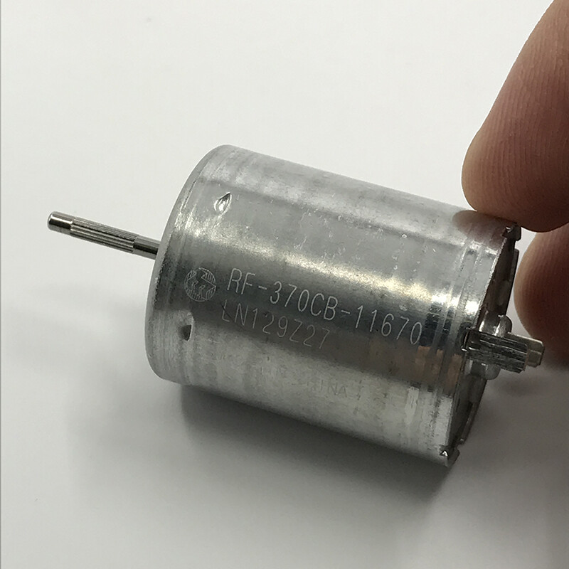 Motor RC-370FT Con Engranaje - 24 Mm, 12-24V CC, 6000 RPM, Para Actuadores De Puertas De Coche Y Proyectos DIY