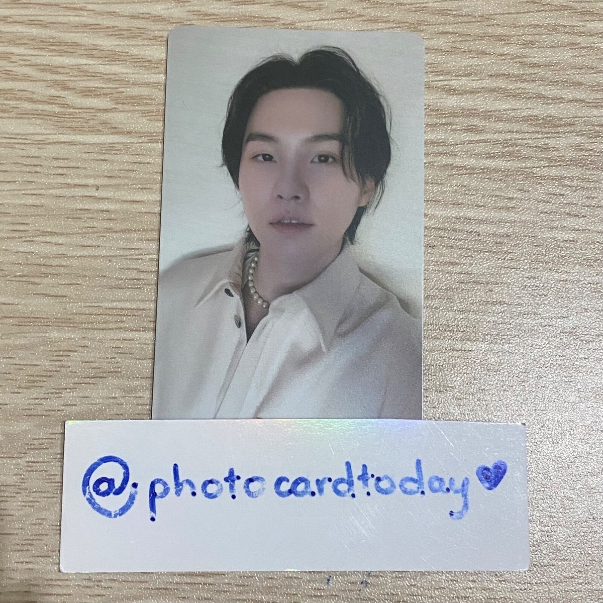 SUGA BTS special gift PHOTOCARD album Agust D TOUR 'D-DAY