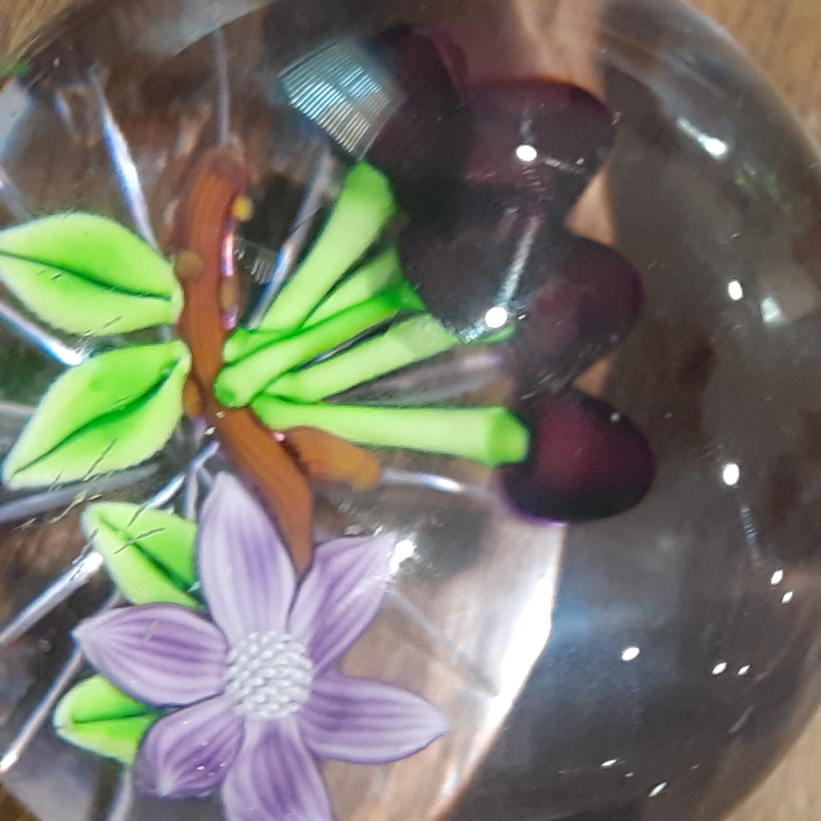 Caithness Hand Blown Glass Paperweight (Signed & 'd) eBay