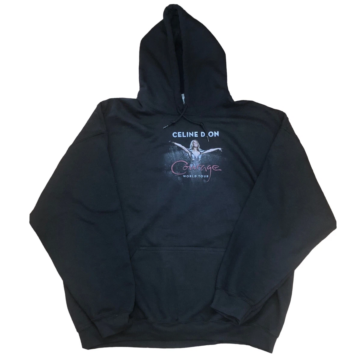 Celine Dion COURAGE World Tour Hoodie Concert Sweatshirt 2019 2020
