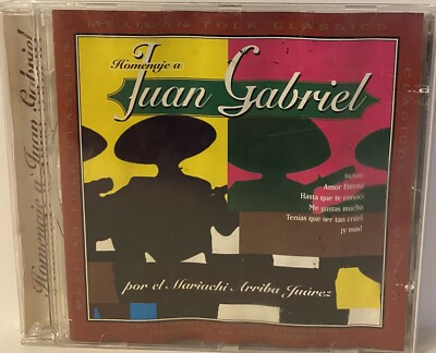 CD Homenaje A Juan Gabriel Con El Mariachi Arriba Juarez 10 Exitos