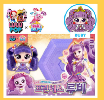Lulu Pop x Catch Teenieping Collaboration Princess RUBY Figure toy