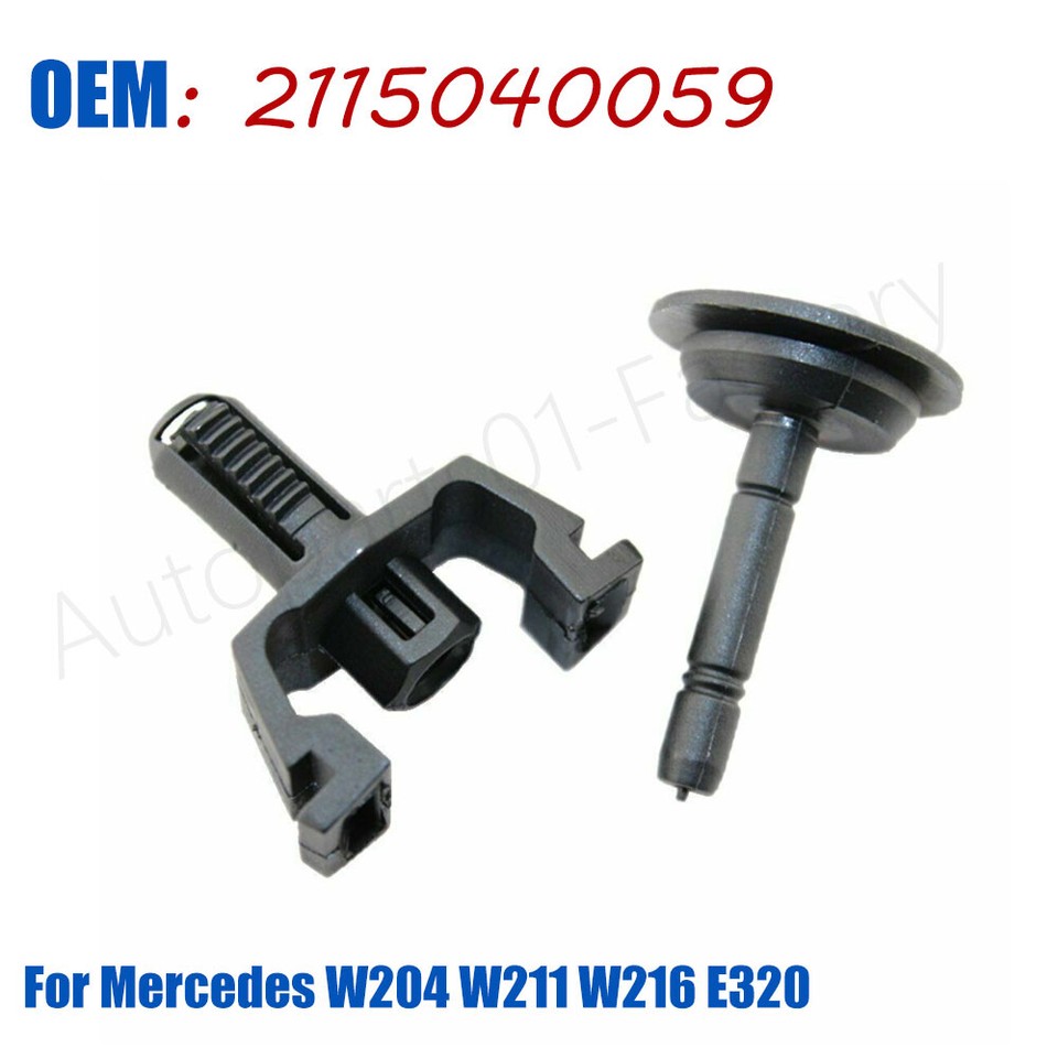 Bumdenuu Kühlerhalterungen 2 Sets - Für Mercedes W204 W211 W216