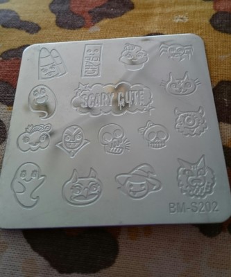 Bundle Monster Comic HALLOWEEN Stamping plate