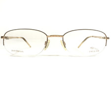 Jaguar Eyeglasses Frames Mod.3380-317 Gold Round Oval Half Rim 55-19-135