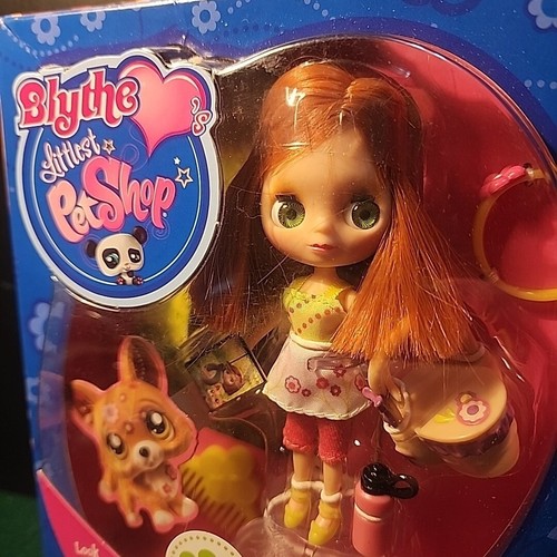 LITTLEST PETSHOP BLYTHE B19 OUTDOOR AFTERNOON 2010 NEW Sealed Damaged Box - Picture 2 of 9