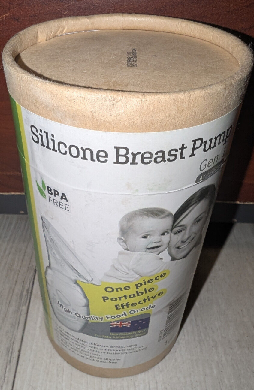 Haakaa Gen 1 Silicone Breast Pump 4oz 100ml BPA Free Manual 1pc