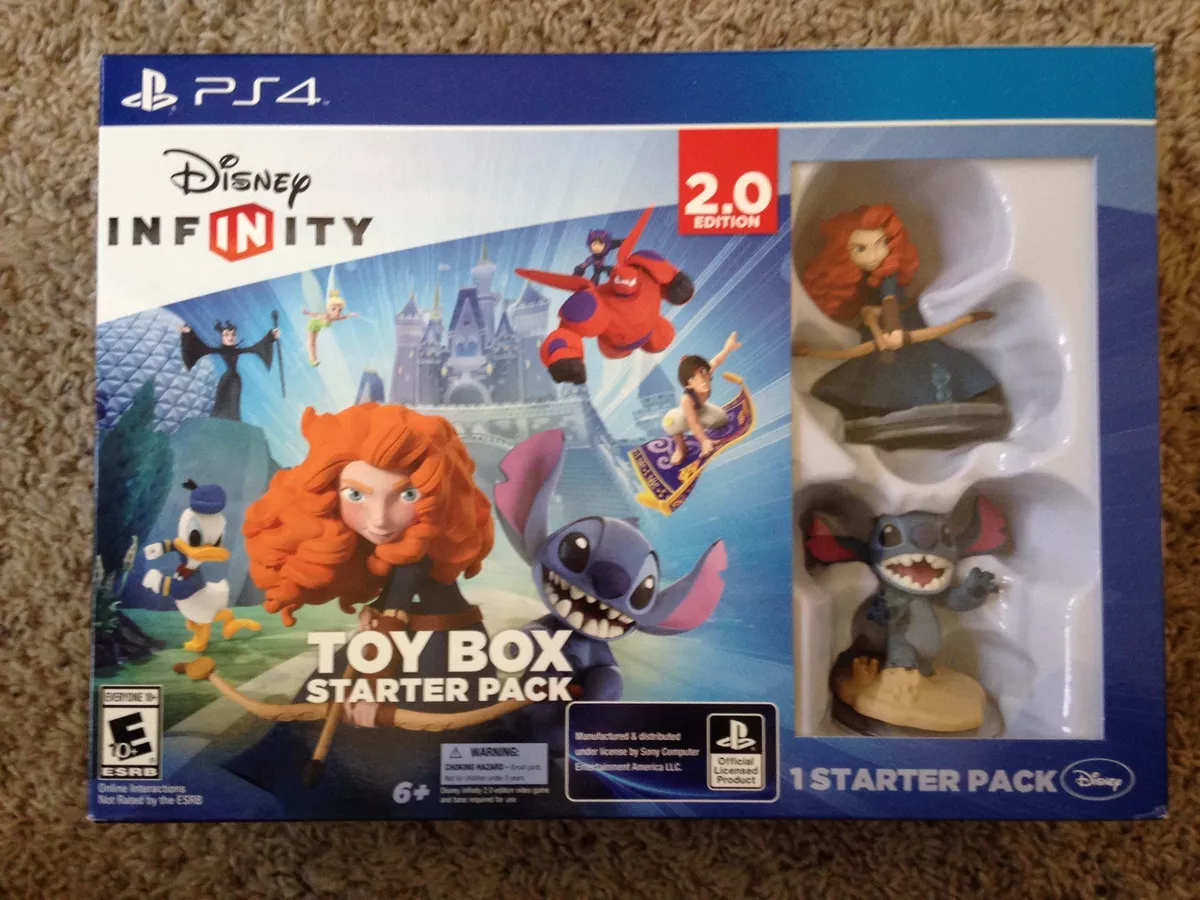 Jeu PS4 DISNEY Disney Infinity 2.0 Pack Toy Box Combo Reconditionné