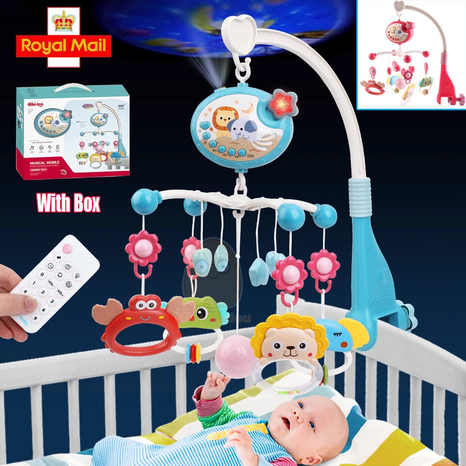 Baby cot cheap music toy