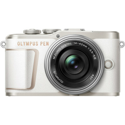 ショット数462回で新品級✨自撮り✨OLYMPUS PEN E-PL10　989 Olympus PEN E-PL10 Mirrorless Digital Camera with 14-42mm Lens