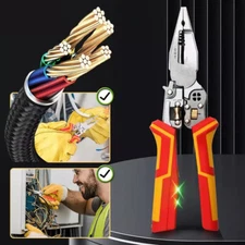 8 In 1 Wire Stripper Wire Stripping Tool with Voltage Tester Cable Cutters New