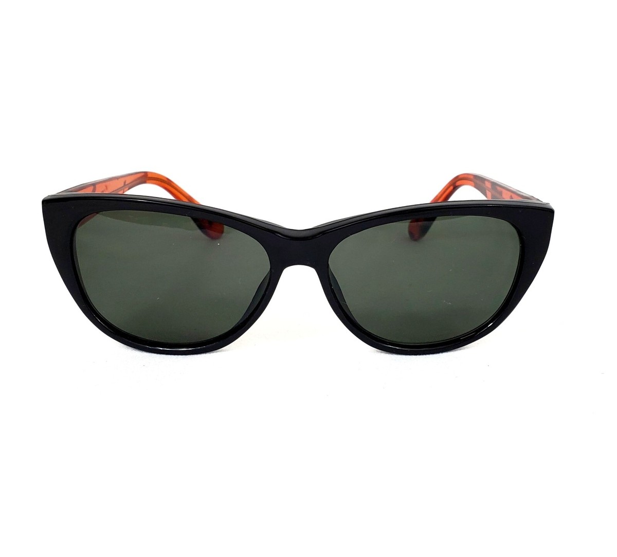 Chic Black and Tortoise Sunglasses Black/Tortoise Geek-Chic Round Geometric Tinted Sunglasses  main image 2