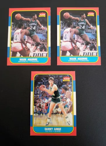 1-50 1986 1987 Fleer Basketball singles COMPLETE your set NBA 86 87 RC UPDATED