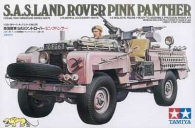 Tamiya 35076 SAS Land Rover - Pink Panther - 1:35