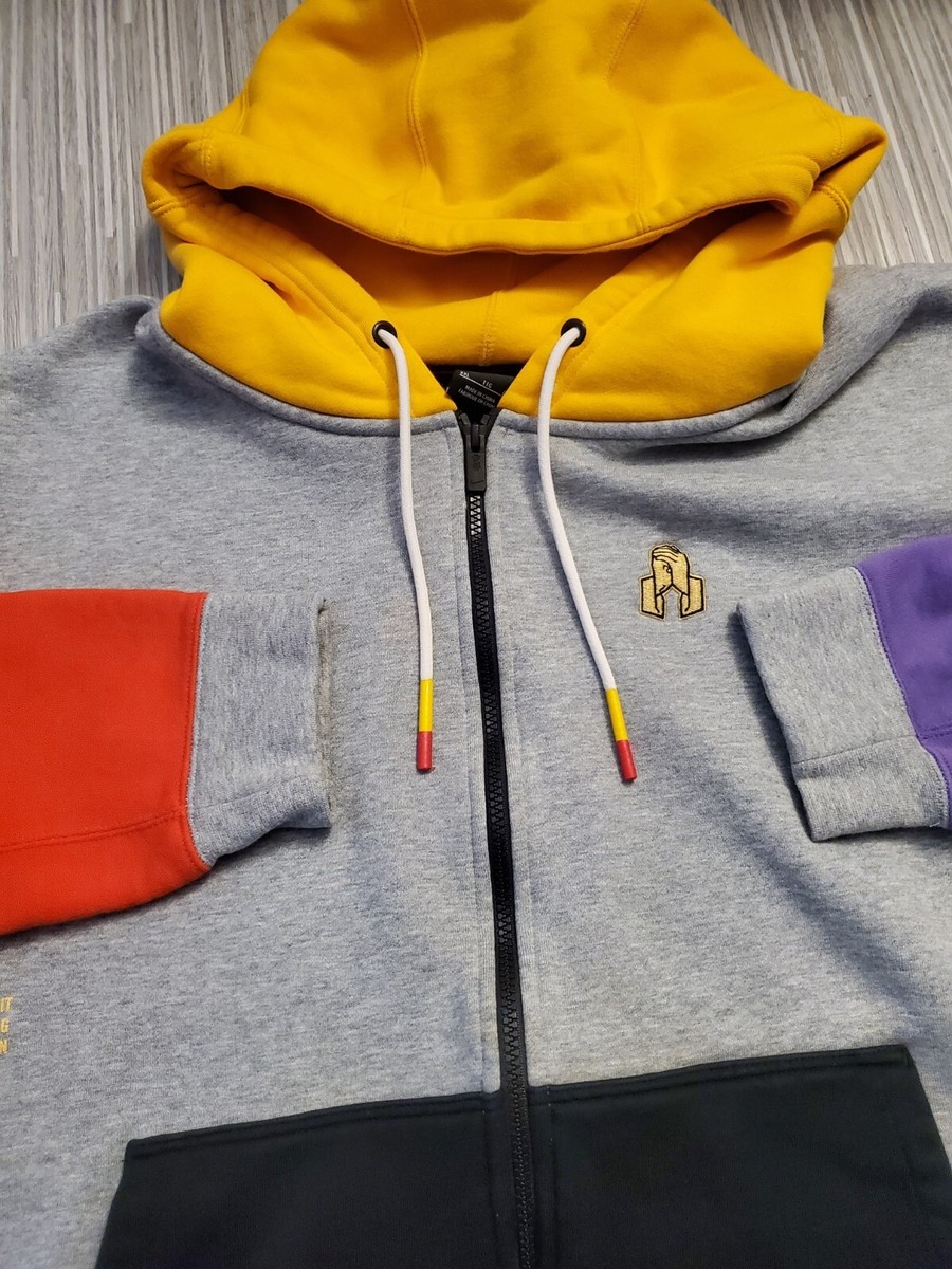 NIKE - ライNike Showtime Kyrie Printed NIKE KYRIE IRVING Colorblock Chinese New Year Hooded