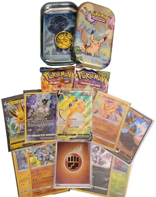 Pokemon Card Booster God Pack Tin 2 Sealed Packs & 10 Card God pack, NOT  MYSTERY | eBay