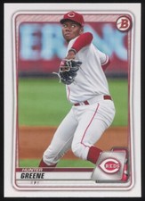 2020 BOWMAN DRAFT #BD-196 HUNTER GREENE PAPER BASE QTY AVAIL REDS