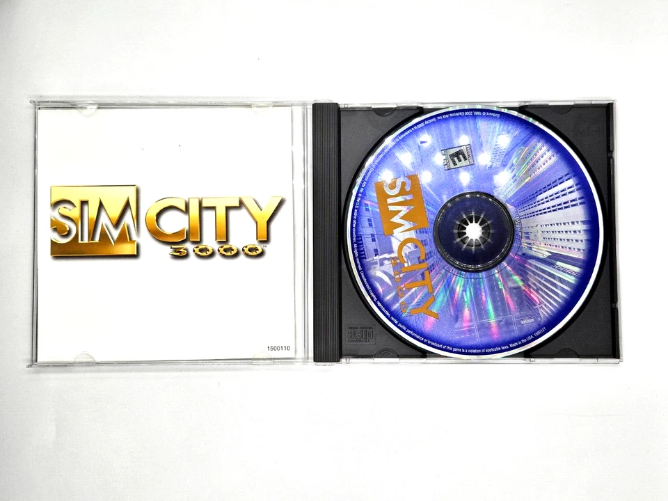 SimCity 3000 PC CD 1998--VERY GOOD - Image 2 of 2