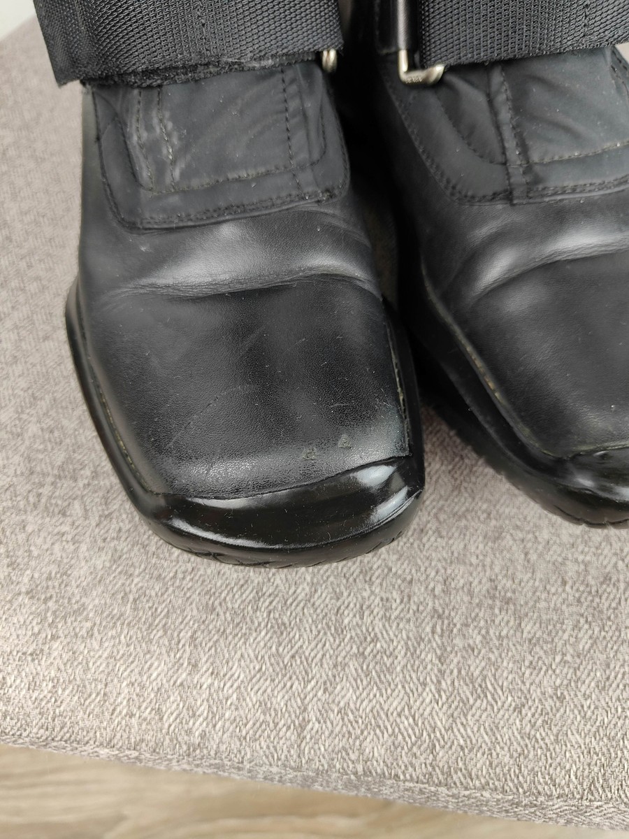 Prada Iconic Square Toe Zip Boots F/W 1999 | eBay Prada Iconic Square Toe Zip Boots F/W 1999 | eBay