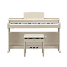 YAMAHA YDP-165WA ARIUS electronic piano White ash adjustable chair included