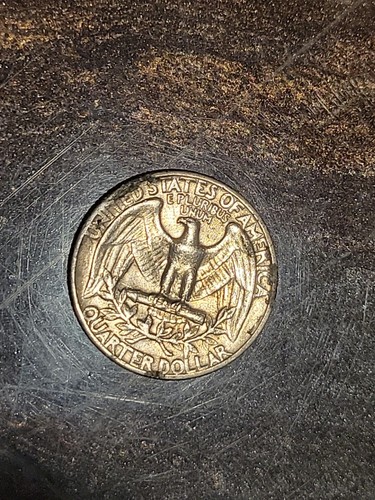 1967 Washington Quarter- No Mint Mark Letters and Date on Rim Mint ERR - Picture 4 of 4