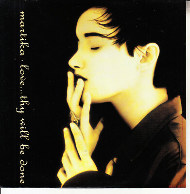 MARTIKA  Love...Thy Will Be Done PICTURE SLEEVE 45 record NEW + juke box strip